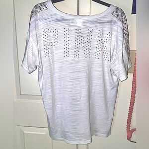 ✨Victoria’s Secret pink embellish top✨
